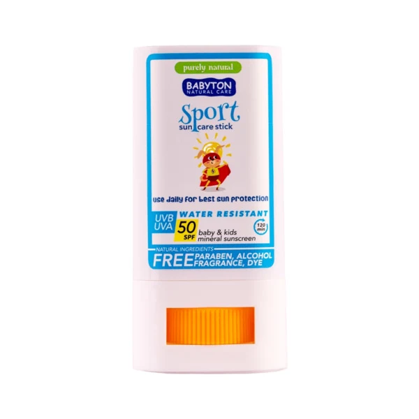 Protector solar mineral natural en barra FPS 50- BabyTon