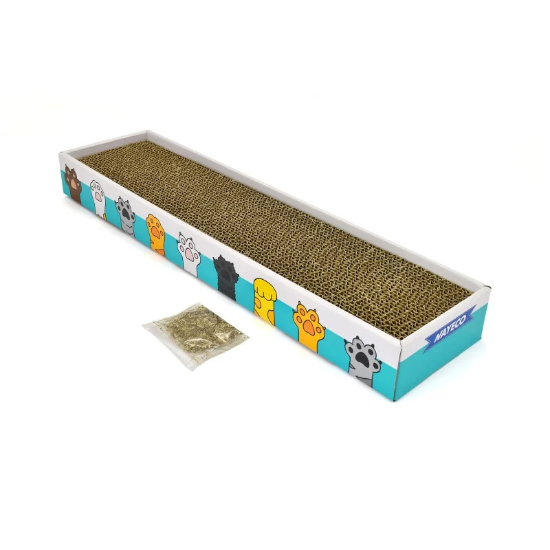 TABY CAT PANEL RASCADOR CON CATNIP