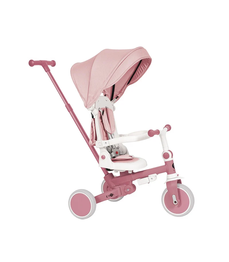 Triciclo Multifuncion Evol Rosa- Olmitos