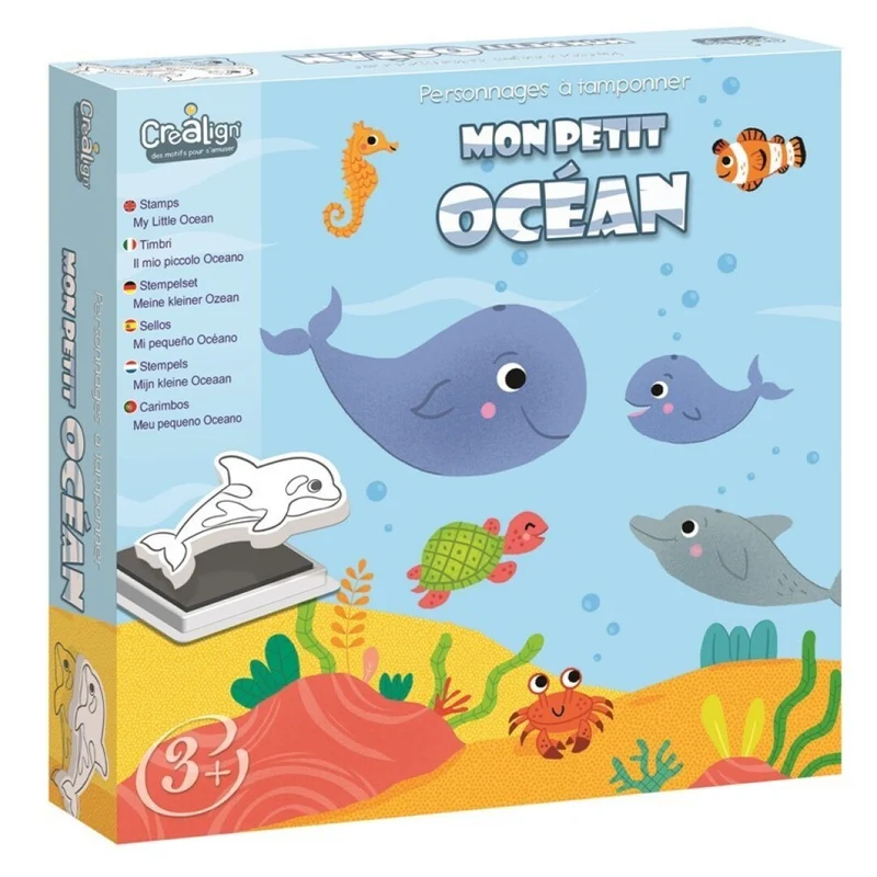 Set de sellos Mi pequeño océano- Crealign