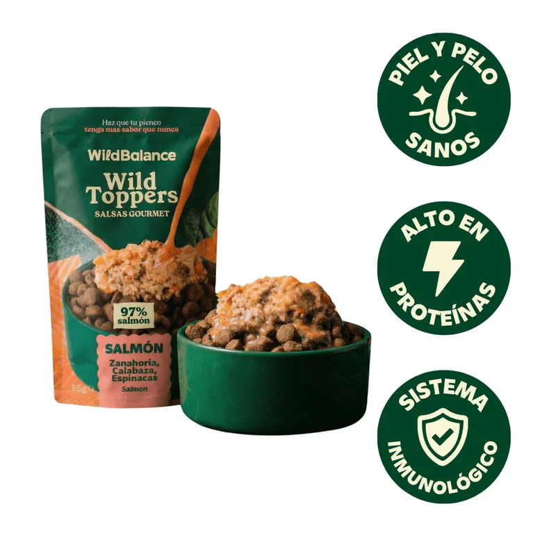 Topper de Salmón y Verduras 85g - Salsas Gourmet