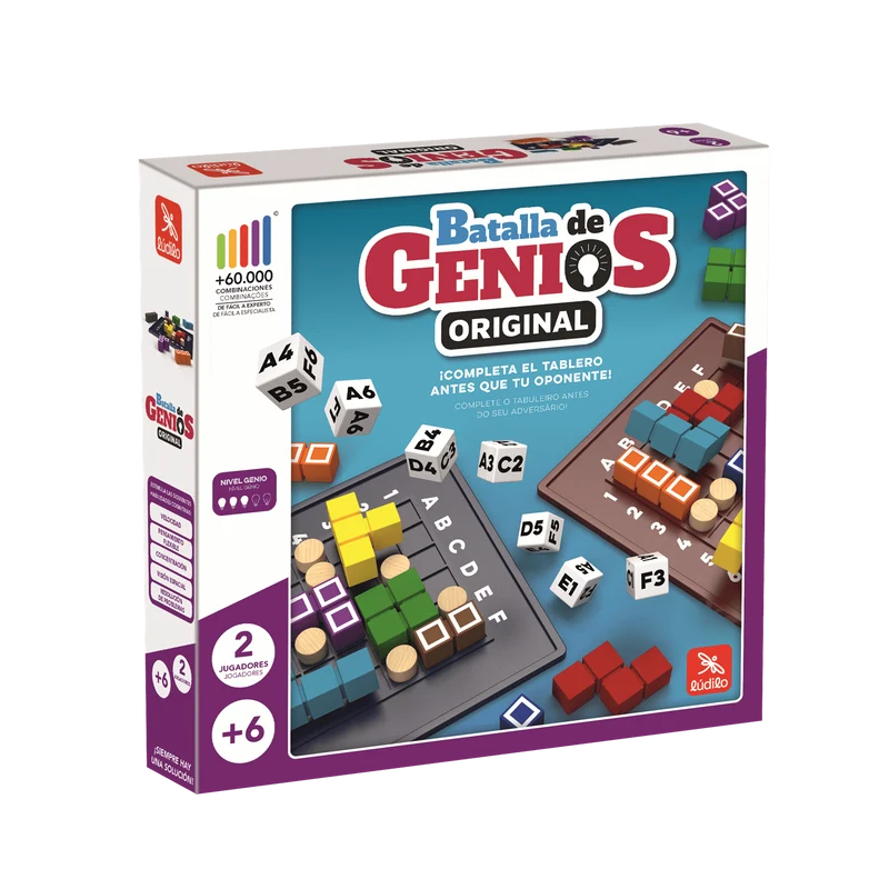 Juego de lógica Batalla de Genios- Lúdilo