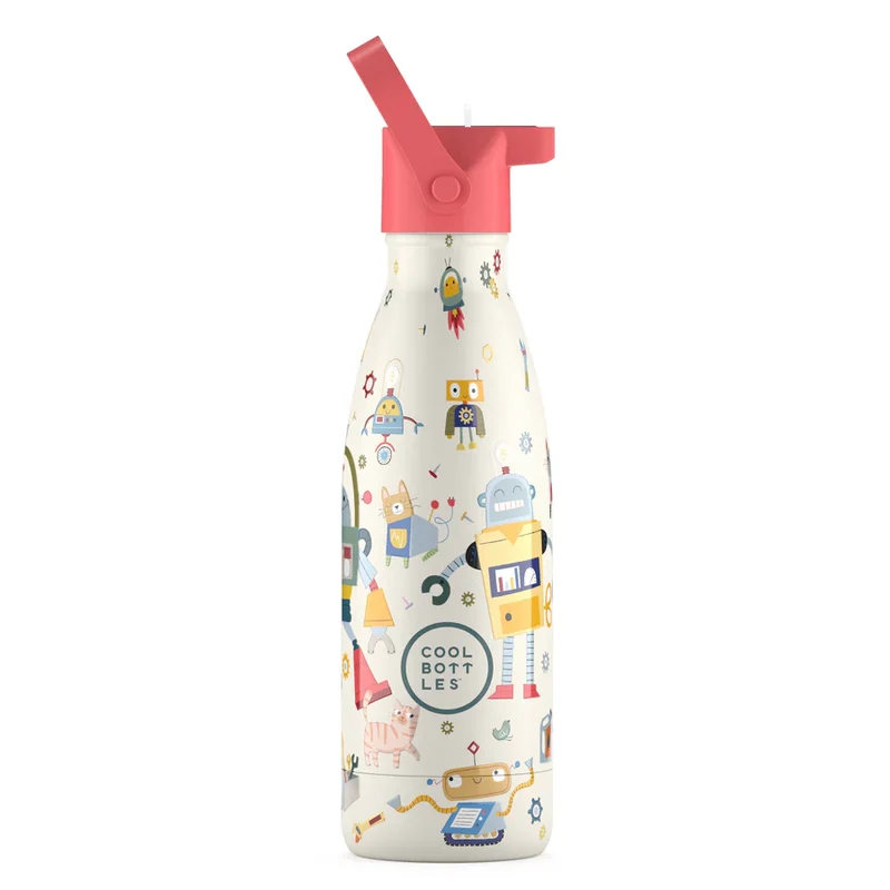 Botella térmica Robots 350ml- Cool Bottles