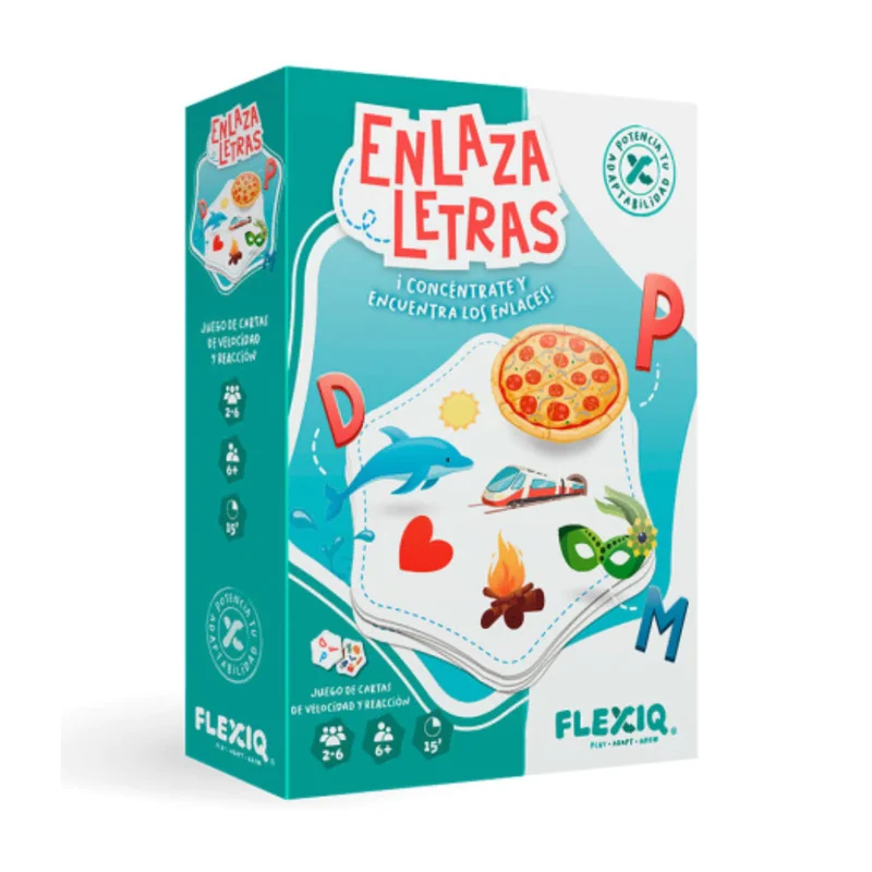 Enlaza letras - Flexiq
