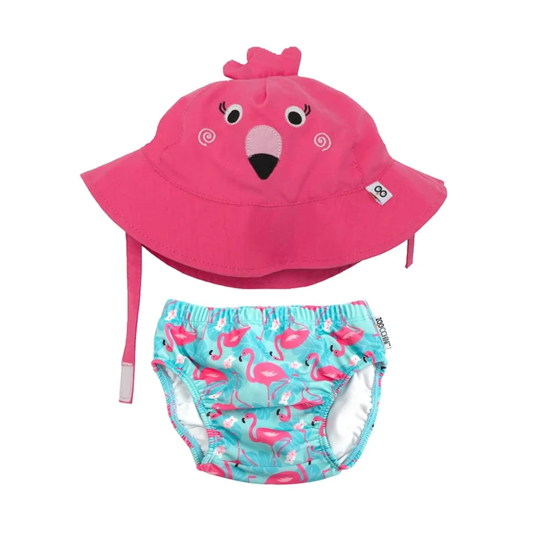 Set bañador y gorro Flamenco- Zoocchini