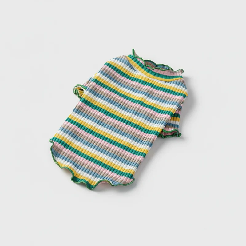 T-shirt Confortable Rayé Pour Les Chats
