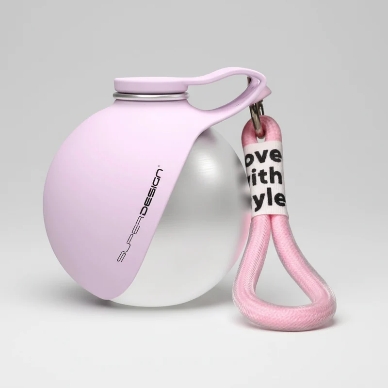 Gourde De Voyage Pour Chien En Acier Inoxydable