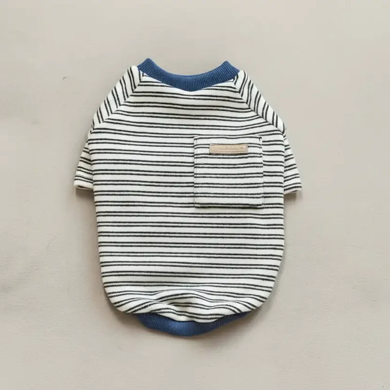 Sweat Rayé Avec Poche Pour Chien Teckel