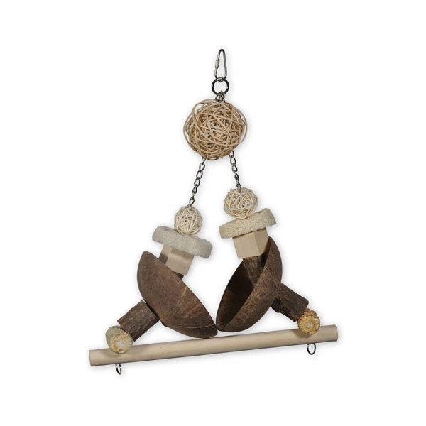Vadigran Juguete Pájaro Coconut Swing 35Cm