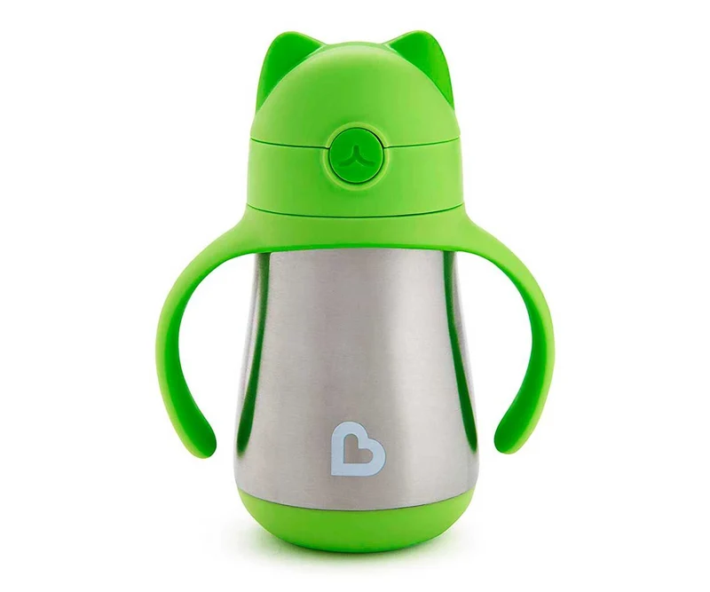 Botella Cool Cat verde