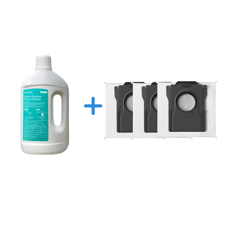 1L de detergente + bolsa de polvo para MOVA Z60URC/Z70/E40/E30/Mobius60/E50U/E50PU/Z60SA