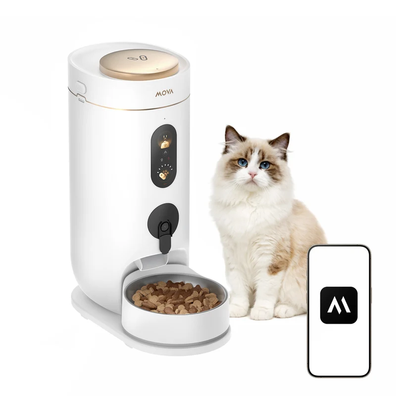 Comedero automático con cámara para mascotas NutriPal 10 Ultra