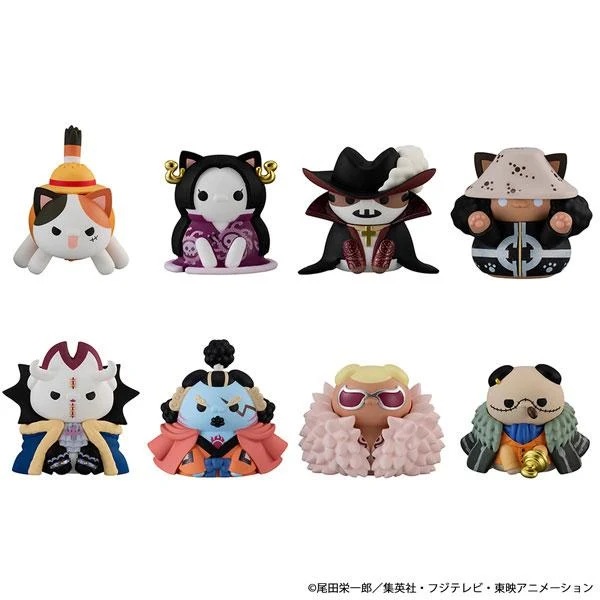 MegaHouse ONE PIECE Nyanpiece Nyaan! Luffy y los Siete Guerreros del Mar: Caja recopilatoria