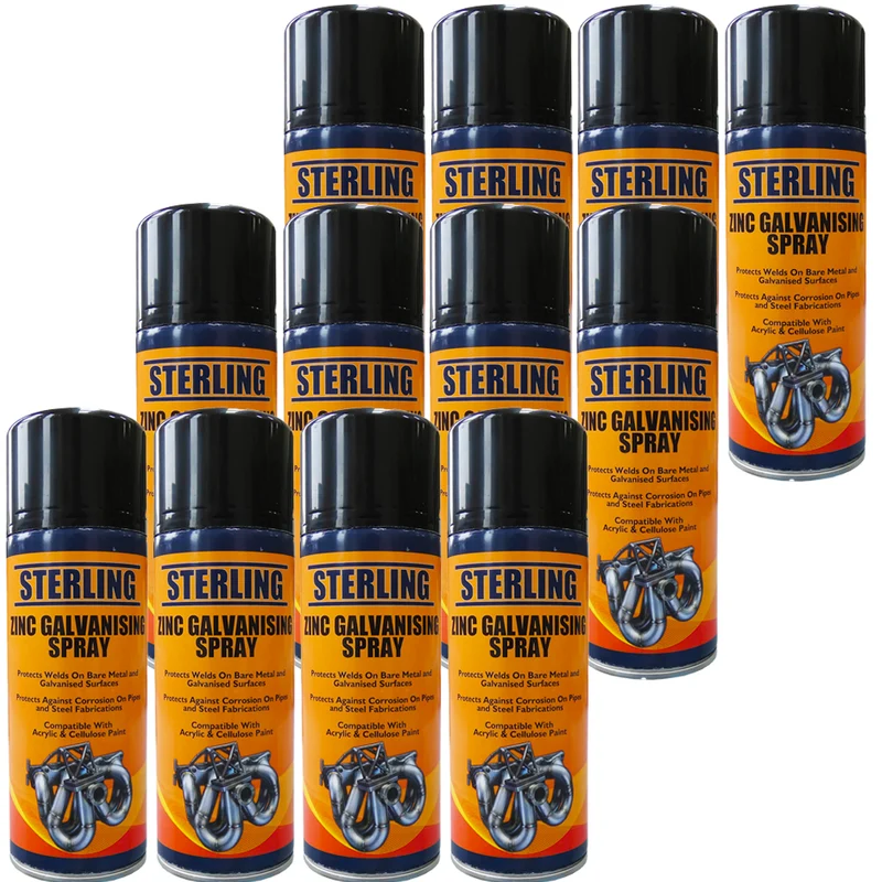 Zinc Galvanizante Spray 400ml - Pack de 12 Botes