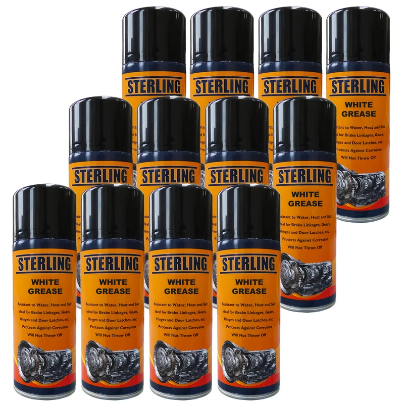 Spray Grasa Blanca 400ml - Caja de 12 Botes
