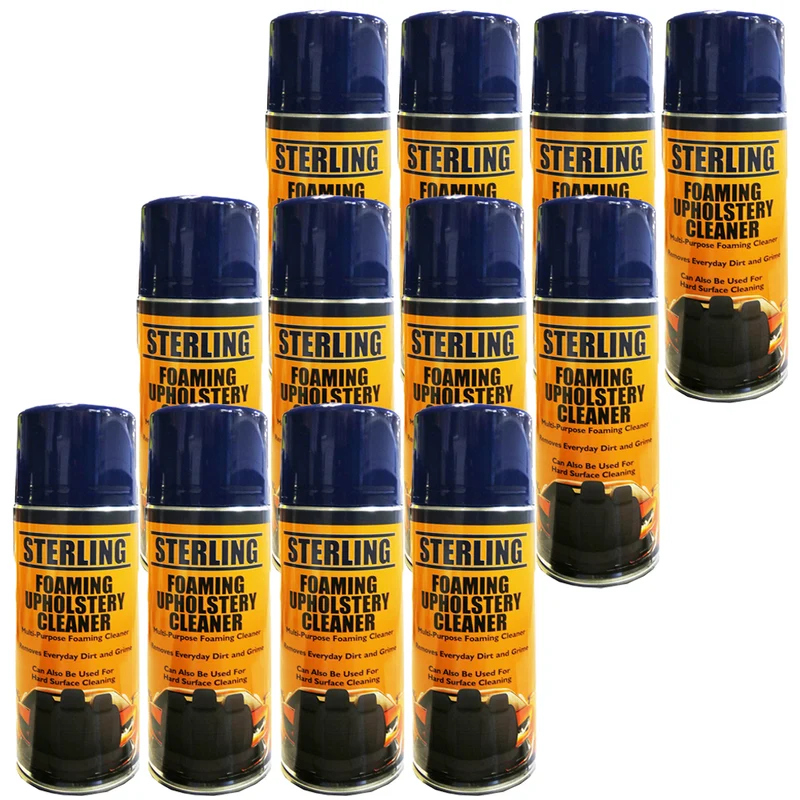 Limpiador de Tapicería Aerosol Spray 400ml - Caja de 12 Botes