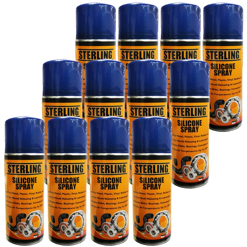Spray Grasa Silicona Aerosol 400ml - Caja de 12 Botes