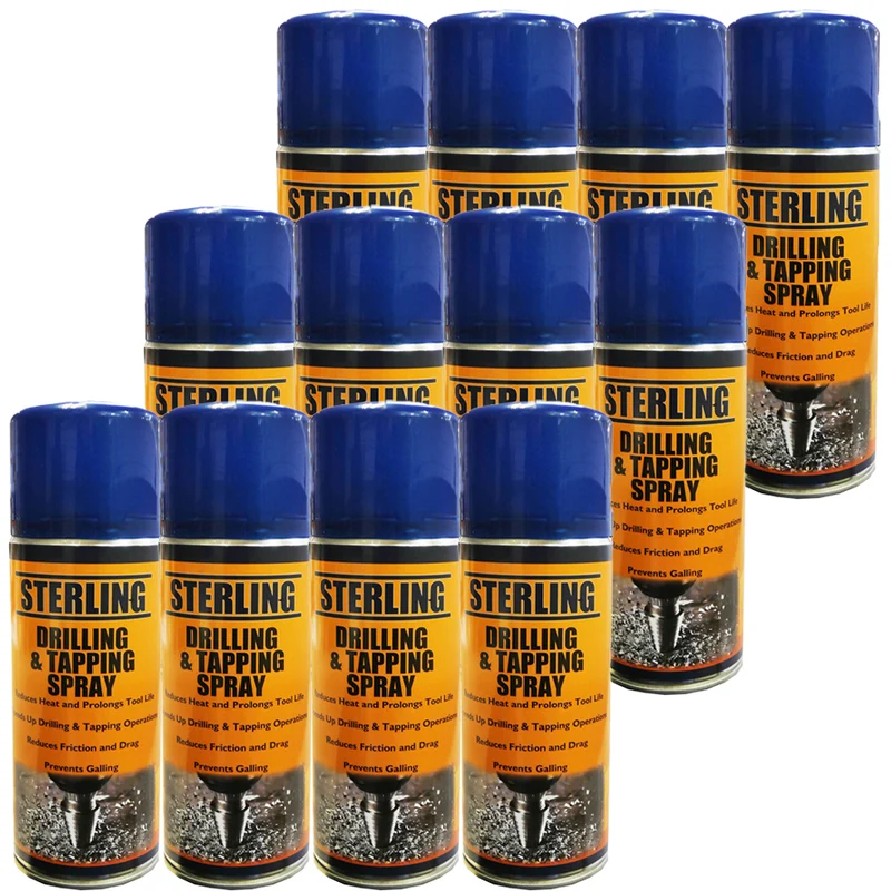 Spray para Perforación, Roscado y Corte 400ml - Caja de 12 Botes