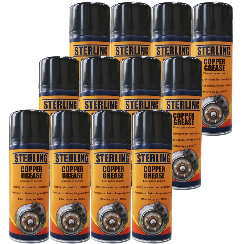 Grasa Cobre 400ml - Caja de 12 Latas