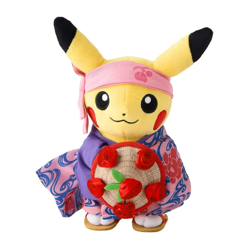 Peluche Pokémon - Festival Pikachu Hanagasa