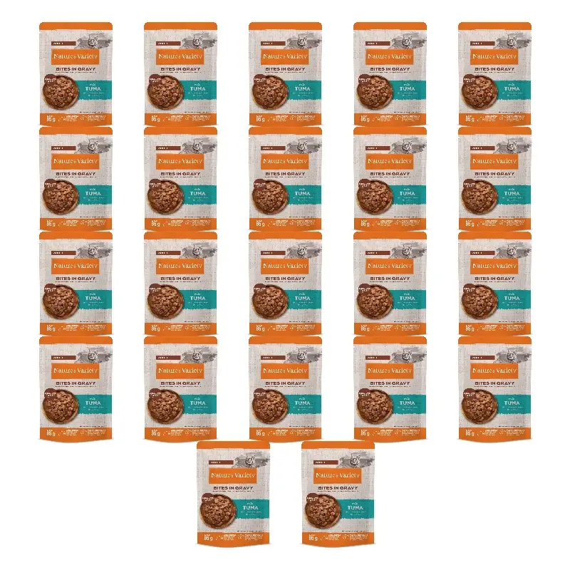 Nature'S Variety Comida Húmeda Para Gatos, Con Atún, Single Serve, 22 x 85 gr