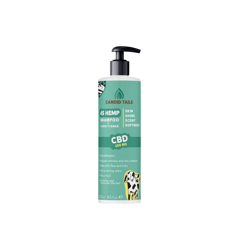 Candid 4S Champú CBD para Perros 250 ml