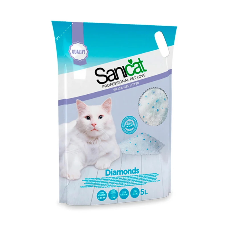 SANICAT Diamonds Gel Sílice Sin Perfume