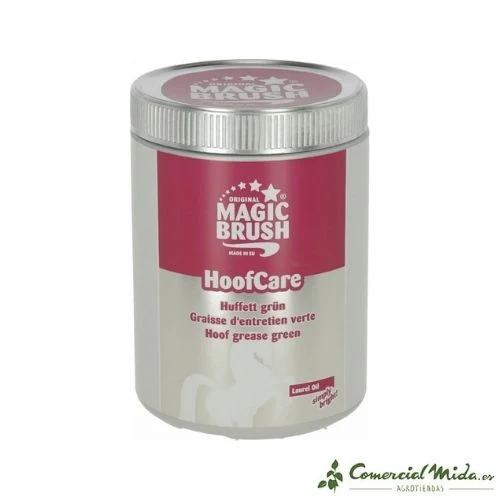 Grasa MAGIC BRUSH KERBL para Cascos de Caballos 1Kg (Verde/Negra)