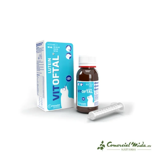 VITOFTAL LUTEIN Solución Oral para el Cuidado Ocular en Mascotas