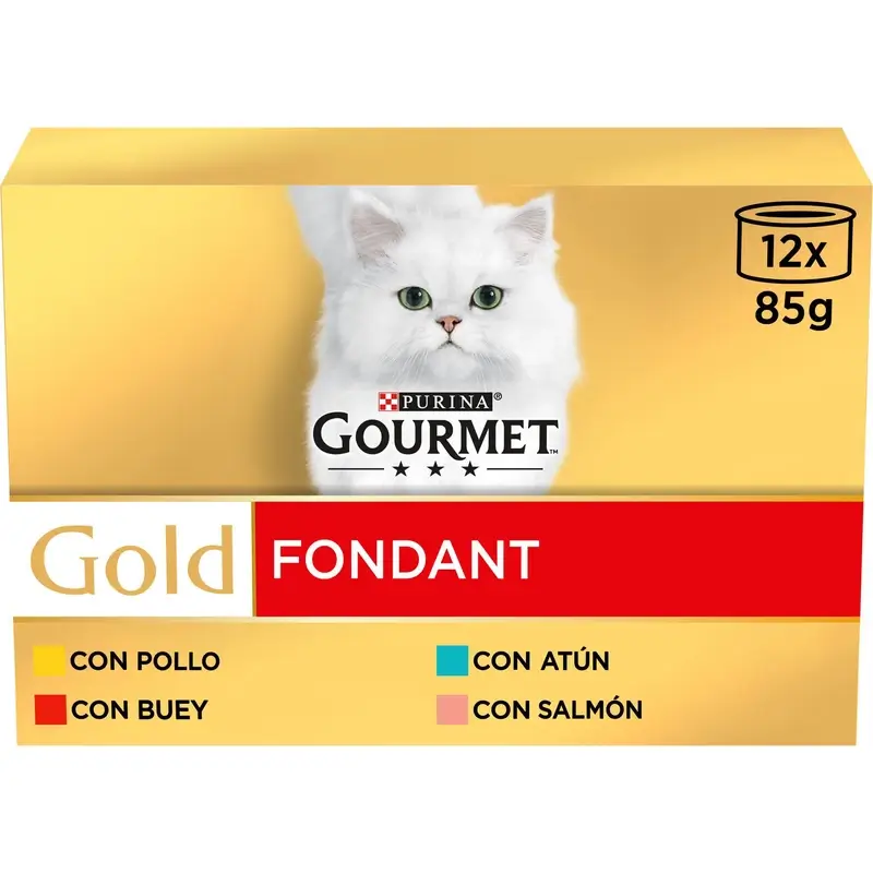 Gourmet Gold Fondant Pack Surtido 8x12x85 gramos