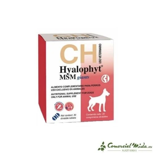 Condroprotector HYALOPHYT MSM GIANTS Perros Gigantes