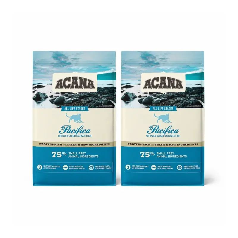Acana Feline Adult Pacifica 4,5 Kg pienso para gatos pack 2