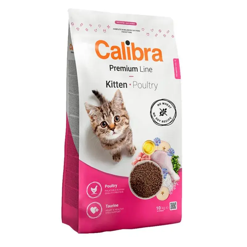 Calibra Cat Premium Kitten Carne De Ave 10Kg