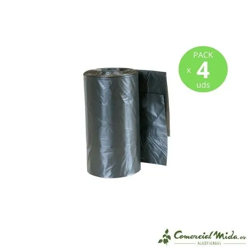 KERBL Bolsas de Plástico para Cacas de Perro 4 x 20 Bolsas
