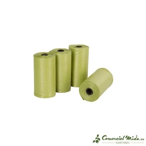 KERBL Bolsas Biodegradables para Cacas de Perro 4 x 20 Bolsas