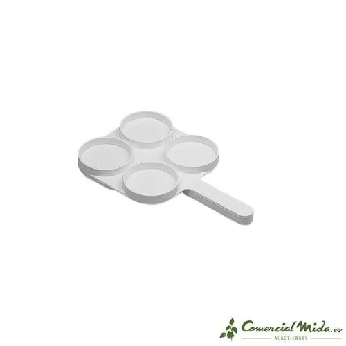 Bandeja para Test de Mastitis KERBL Blanca/Negra