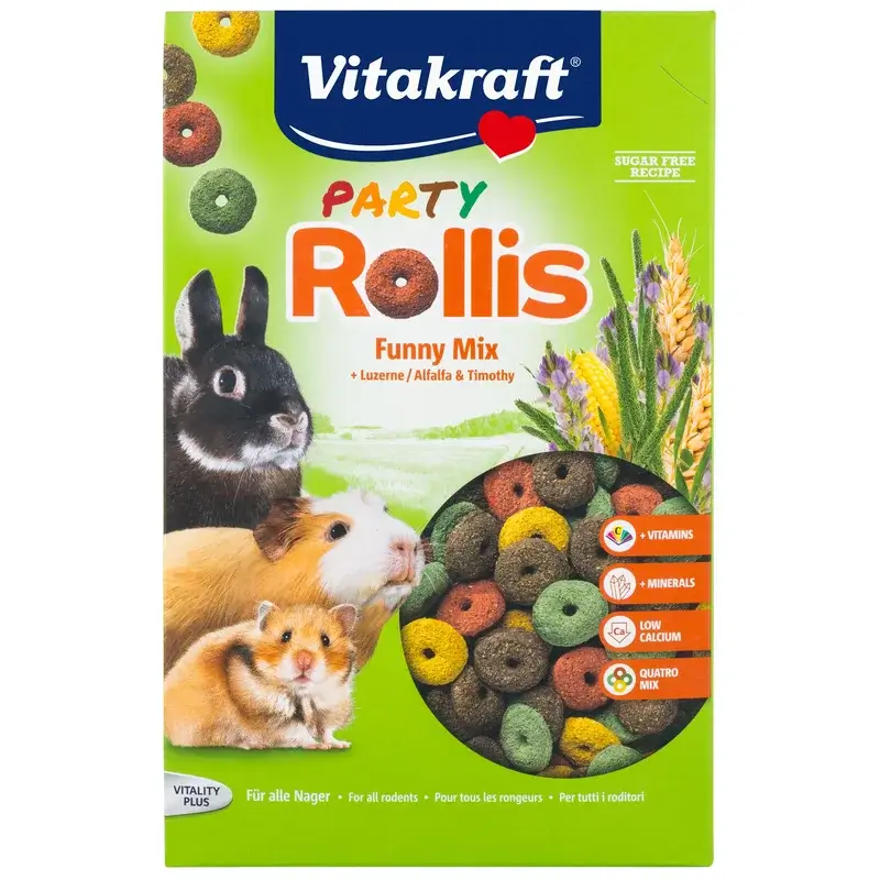 Vitakraft Party Rollis Roedores 500 gramos