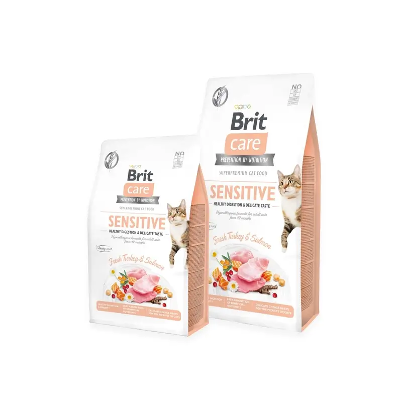 Brit Care Cat Grain Free Healthy Digest Taste 400 gramos