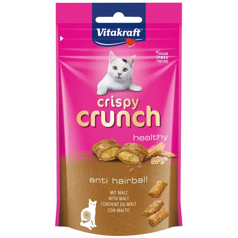 Vitakraft Crispy Crunch Malta Gato 8x60 gramos