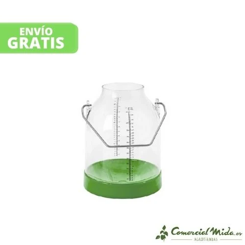 INSPROVET Cubo de Plástico para Ordeño 30 L