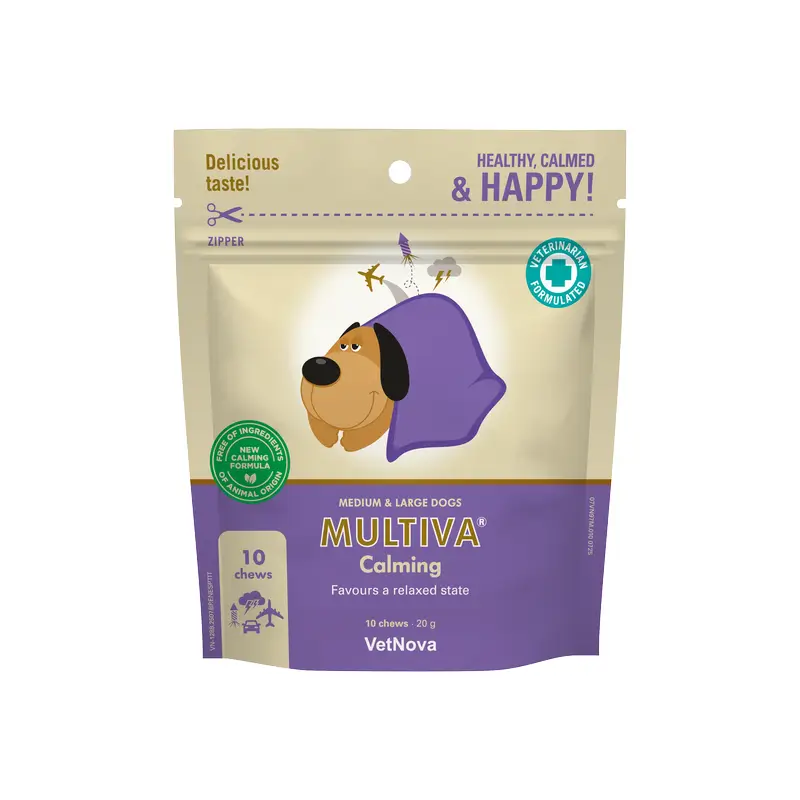 Multiva Calming Medium & Large Dogs, 10 chews