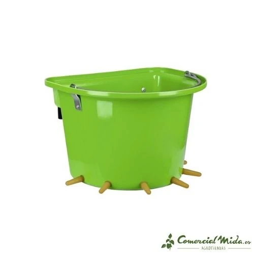 KERBL Cubo Alimentador de Corderos 12 Litros 6 Salidas