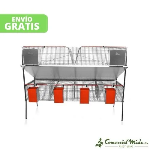 GÓMEZ Y CRESPO Jaula Económica-9 para Conejos
