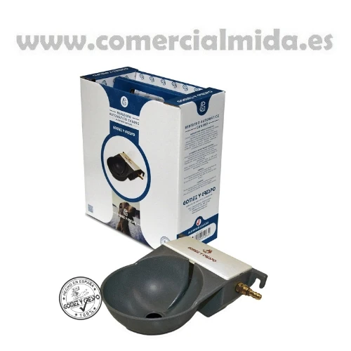 Bebedero para Perros Automático de Aluminio Lacado