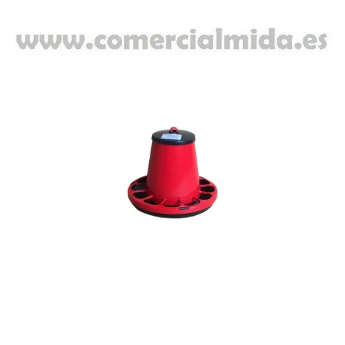 Comederos Plástico para Aves de Corral, Gallinas y Pájaros