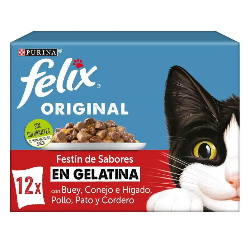 Felix Original Sabor Campo Jelly 6x12x85 gramos