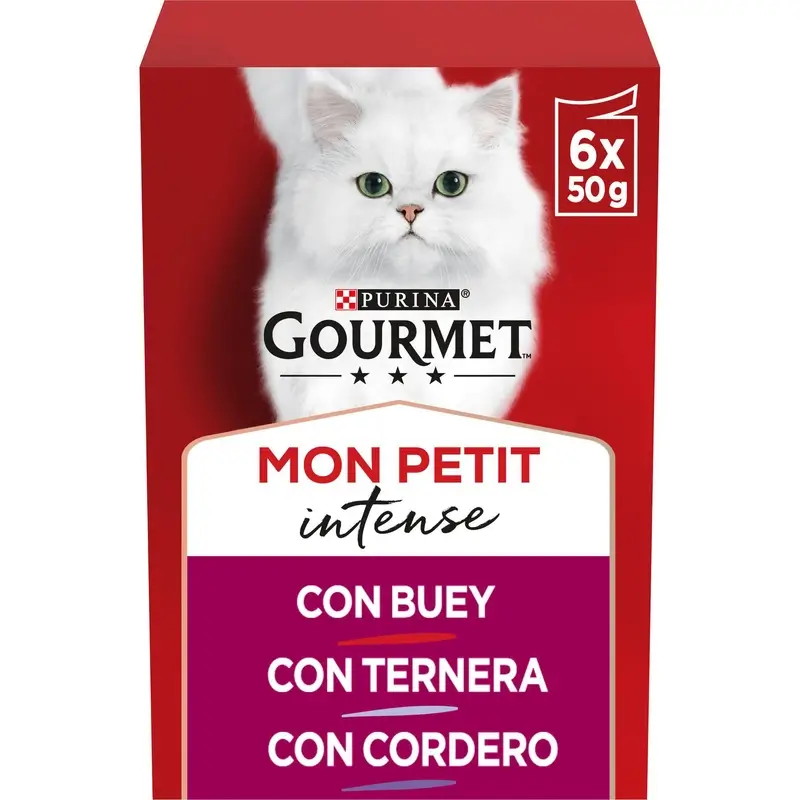 Gourmet Mon Petit Carnes 8x6x50 gramos