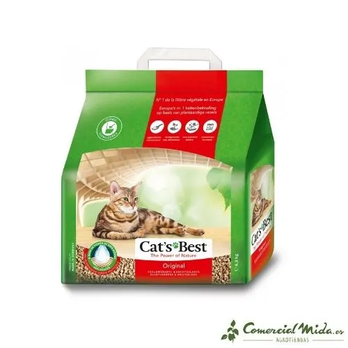 Arena Aglomerante CAT'S BEST ORIGINAL (Oko Plus) para Gatos