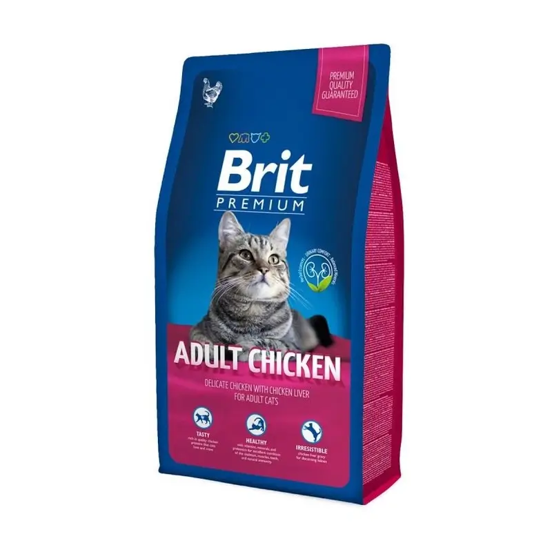 Brit Premium By Nature Cat Adult Pollo 8 kilos