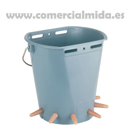 Cubo KERBL tetón 8L para corderos (6 salidas) - Ref: 1540